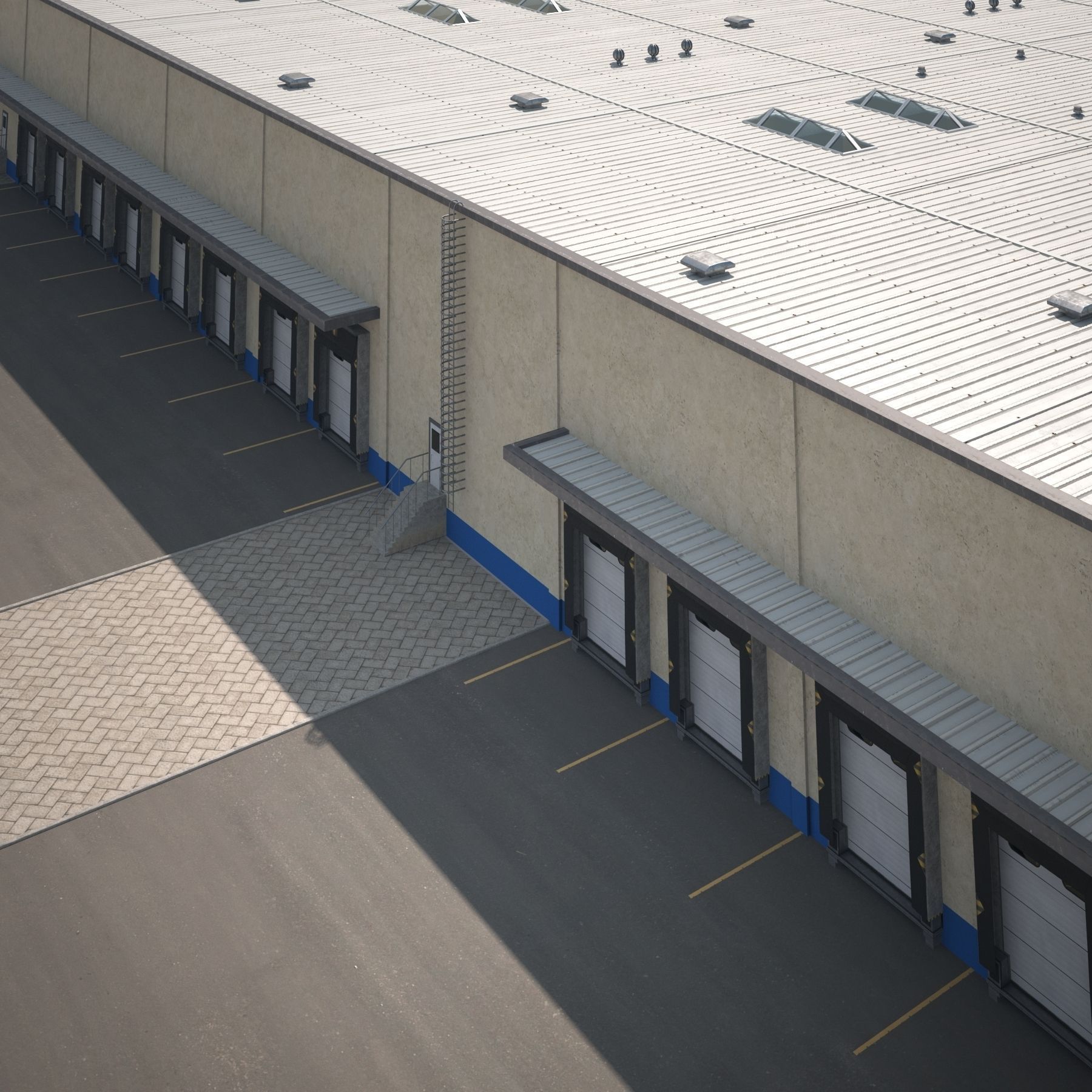 Magazine Building2 3D model_5