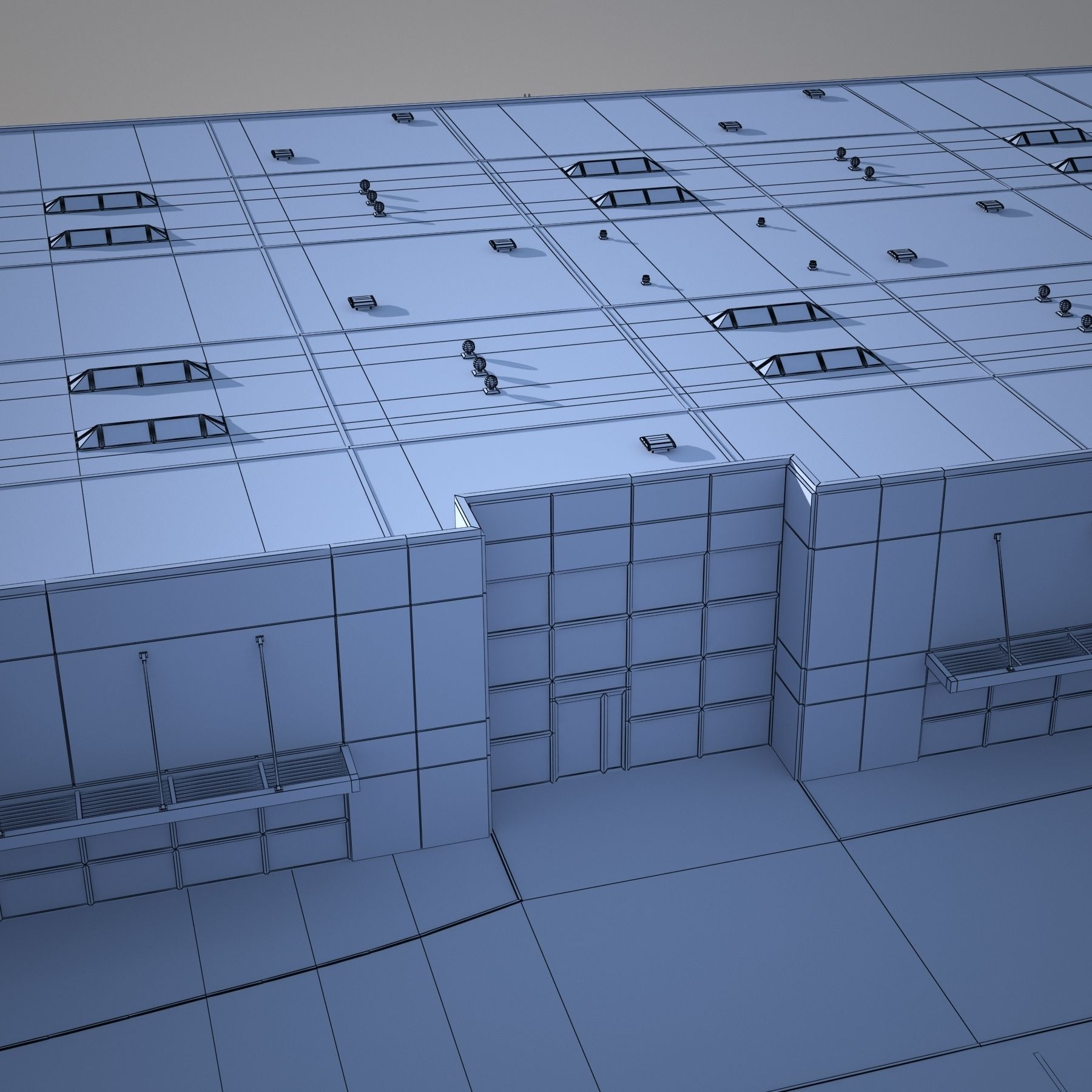 Magazine Building2 3D model_15
