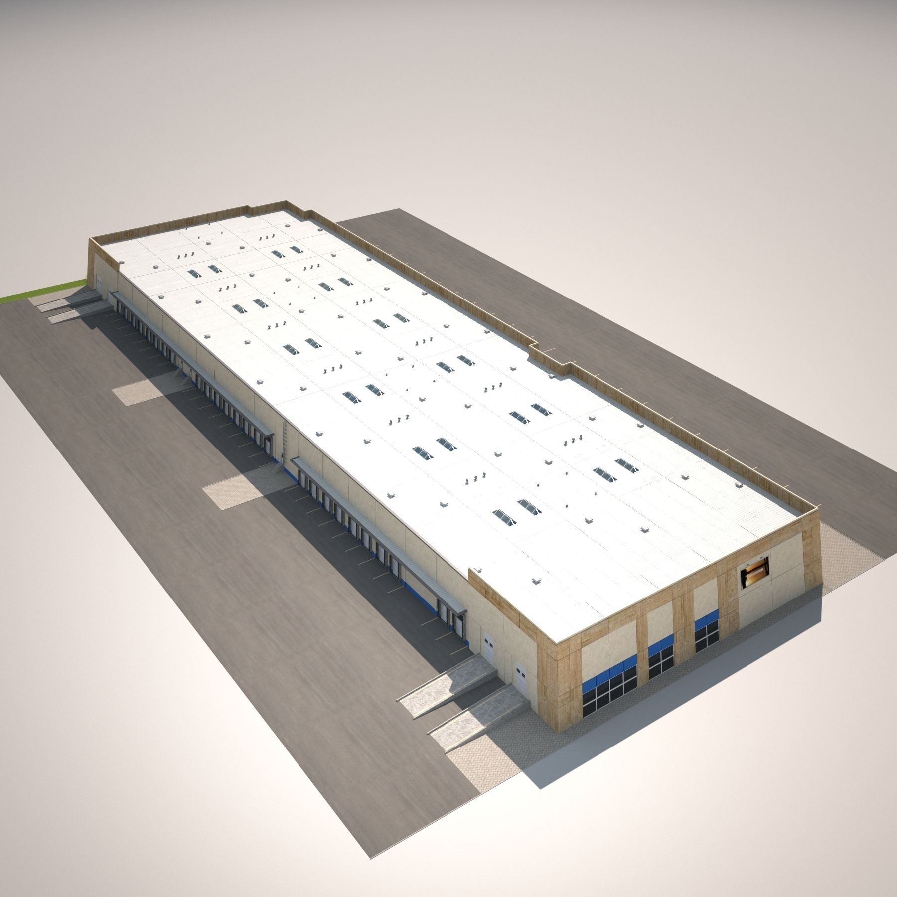 Magazine Building2 3D model_7