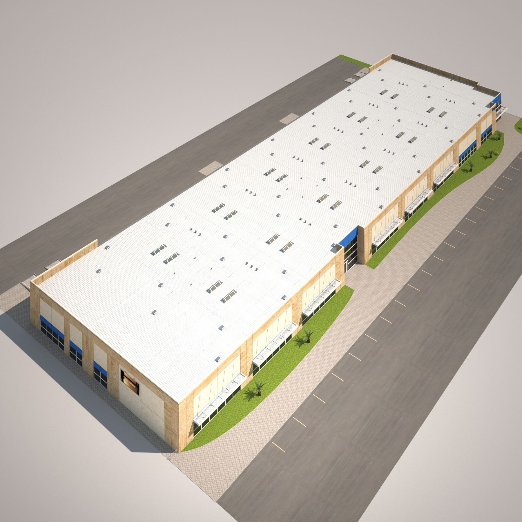 Magazine Building2 3D model_8