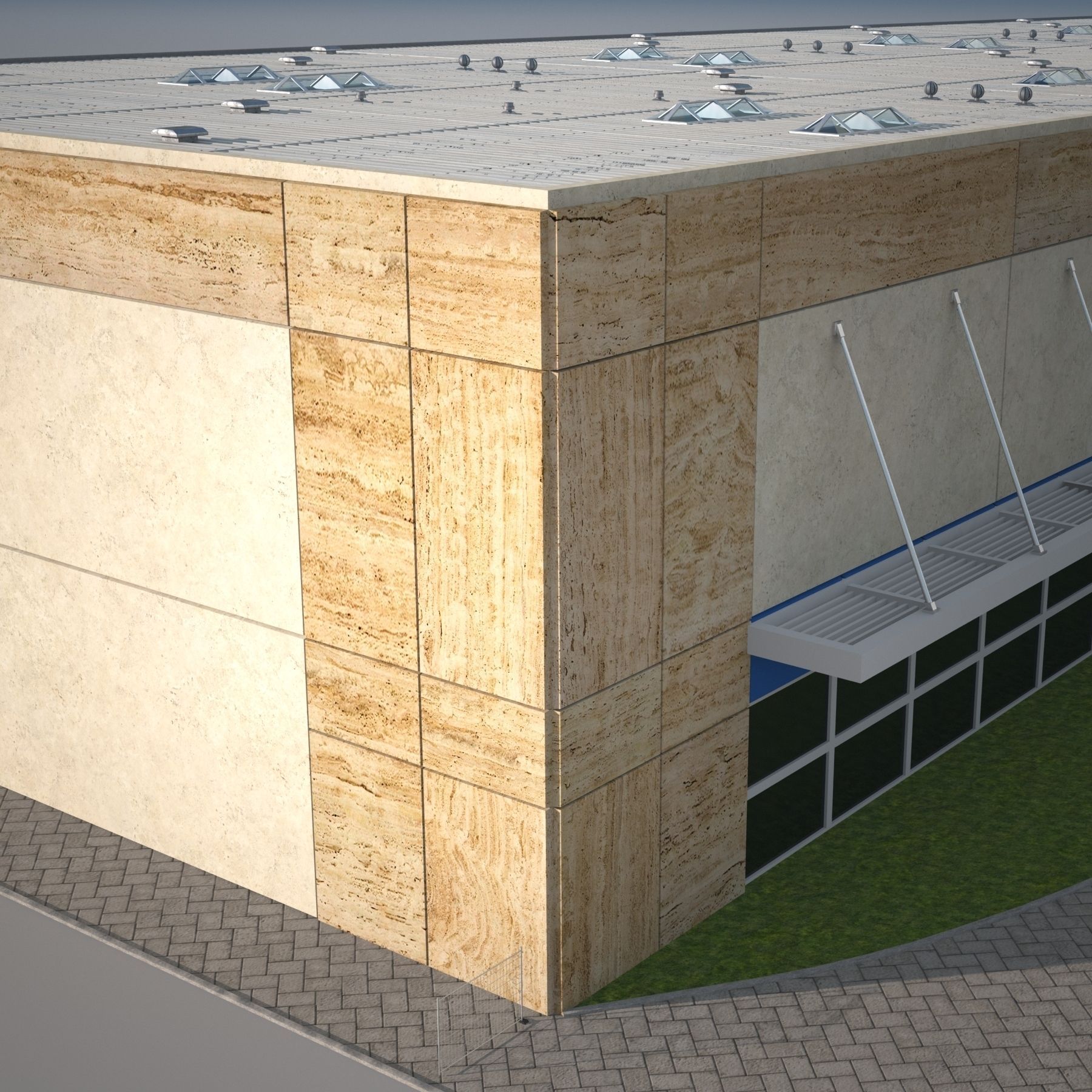 Magazine Building2 3D model_14