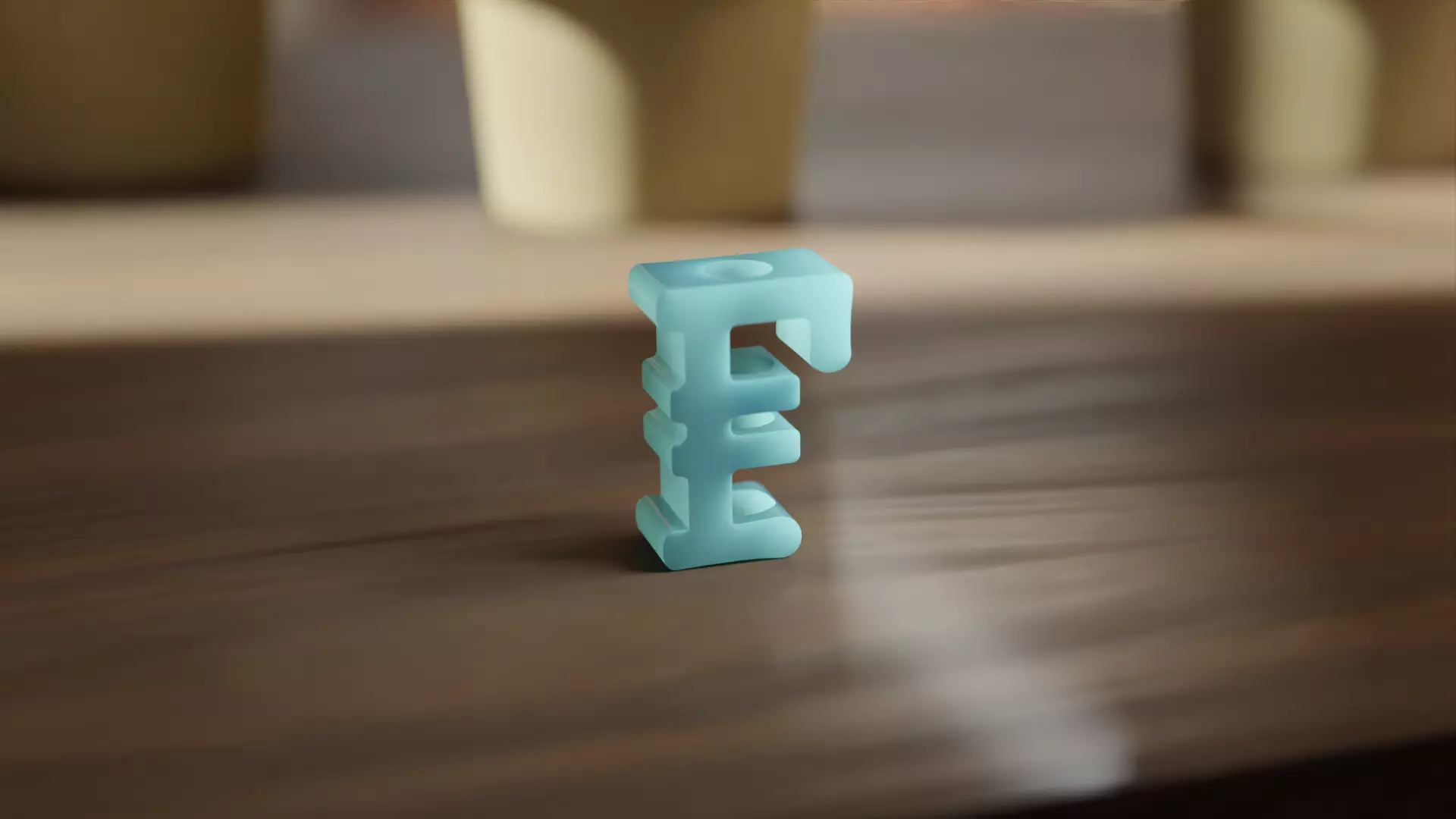 Straw topper franc sign stl tropical straw Straw topper mold 3D print model_0