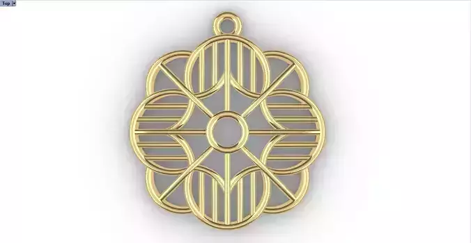 ADHRIT GOLD PENDANT