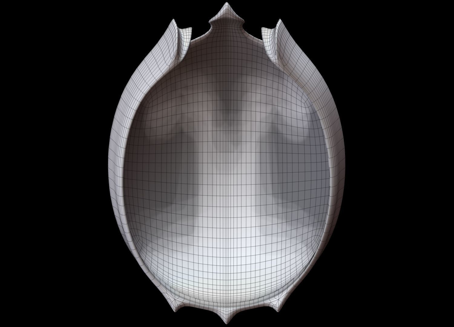 Helmet spartan 3D model_20