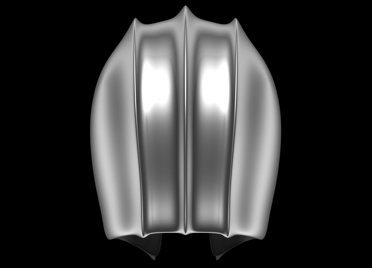 Helmet spartan 3D model_5