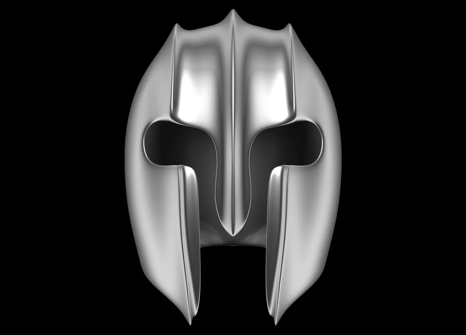 Helmet spartan 3D model_0