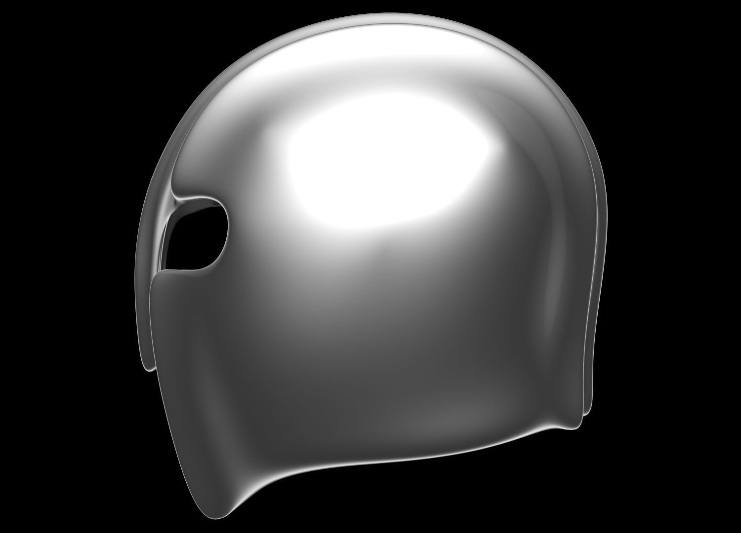 Helmet spartan 3D model_7