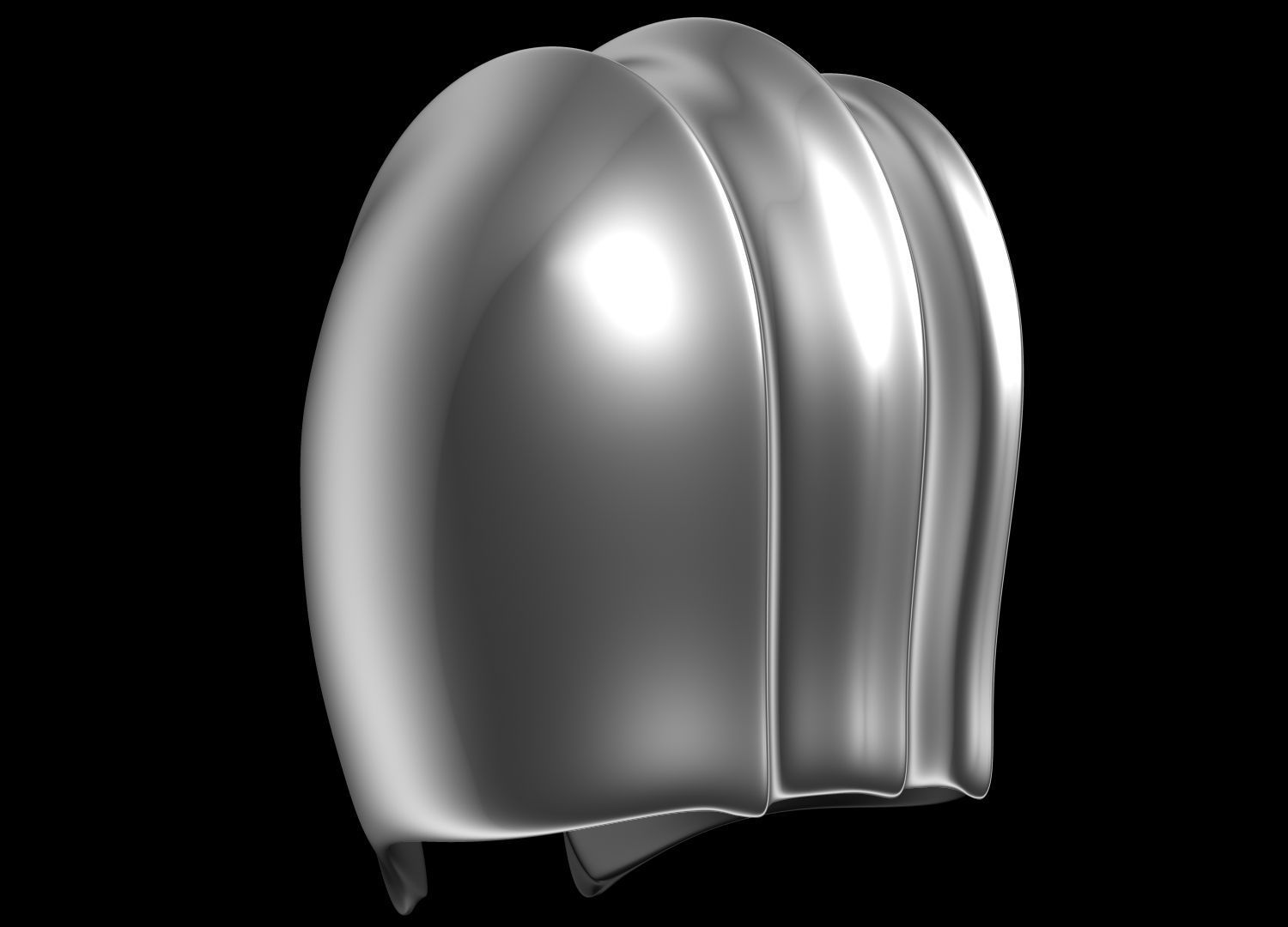 Helmet spartan 3D model_6