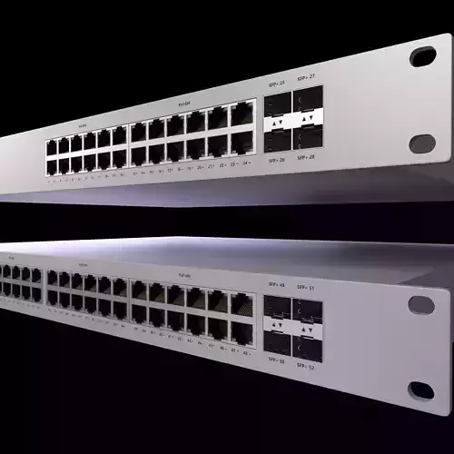 Network Switch 3D model