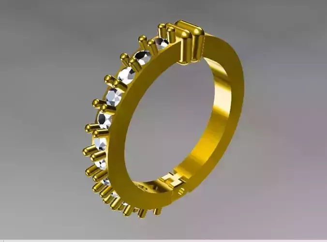 simple earring design  