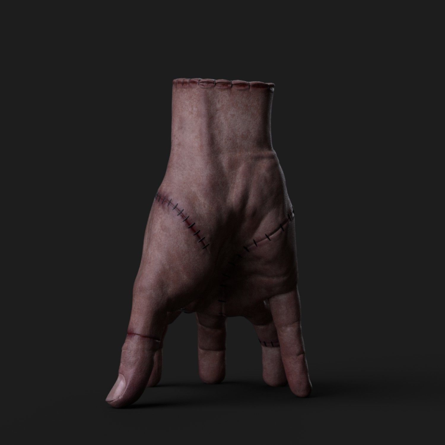 The Thing - Wednesday Netflix Series 3D print model_5