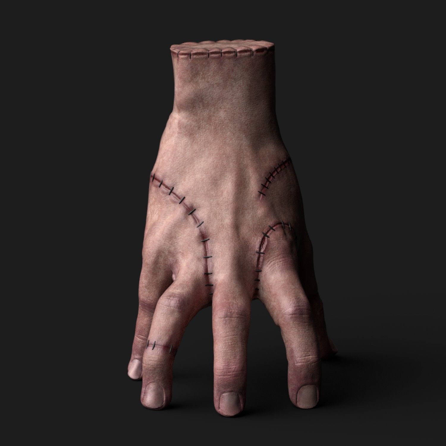 The Thing - Wednesday Netflix Series 3D print model_7