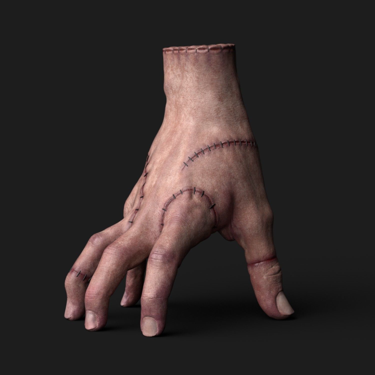 The Thing - Wednesday Netflix Series 3D print model_6