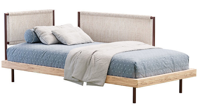 Bed Camaleo By Tvils 3D model 6
