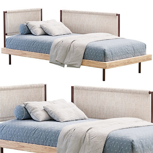 Bed Camaleo By Tvils 3D model 2