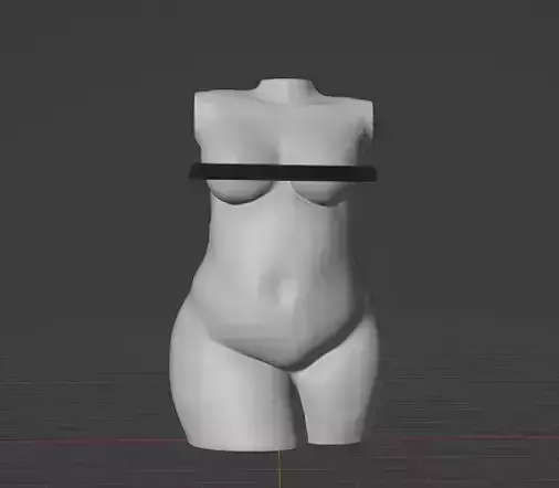 Curvy Woman Bust