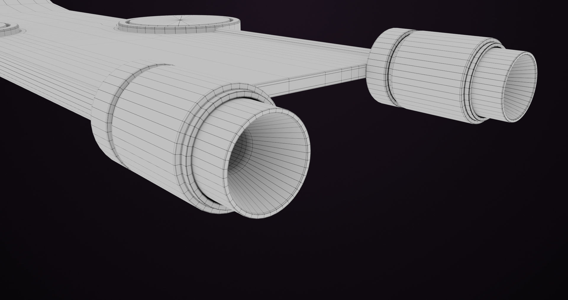 10 Sci Fi Hoverboards All PBR Unity UE Textures Included 3D Model Collection_69