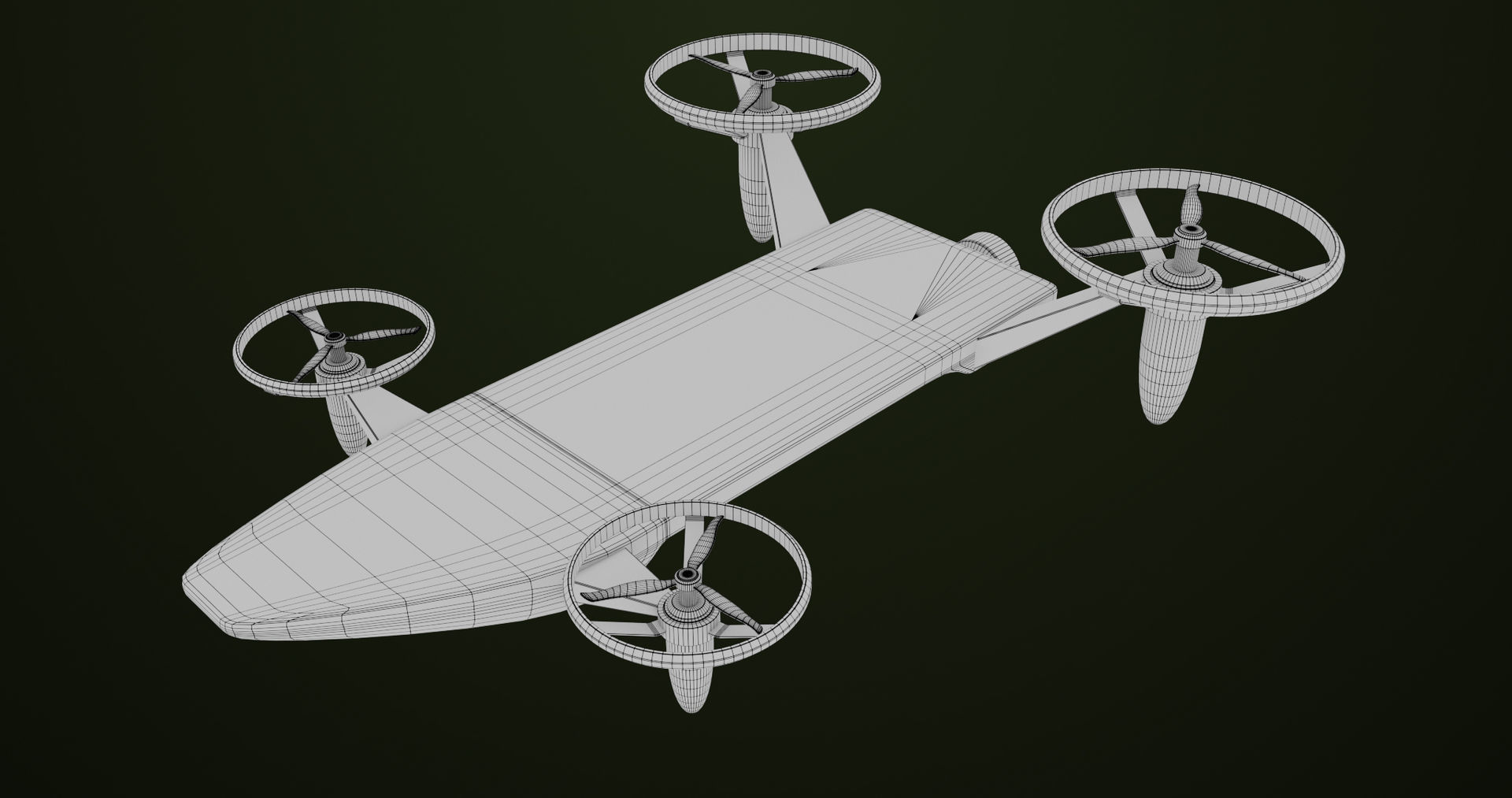 10 Sci Fi Hoverboards All PBR Unity UE Textures Included 3D Model Collection_75