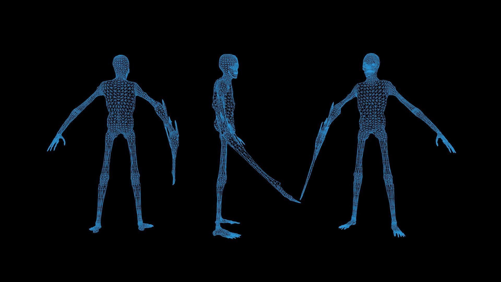Evil Undead 2 Low-poly 3D model_5