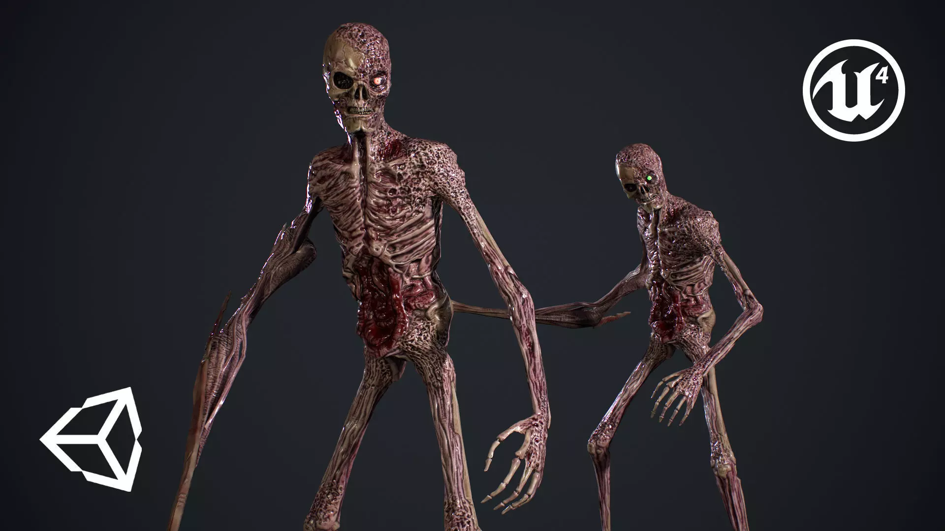 Evil Undead 2 Low-poly 3D model_0