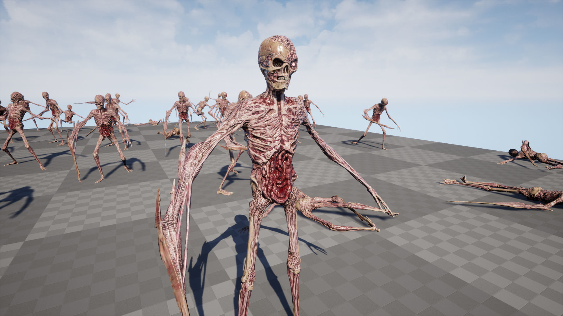 Evil Undead 2 Low-poly 3D model_16