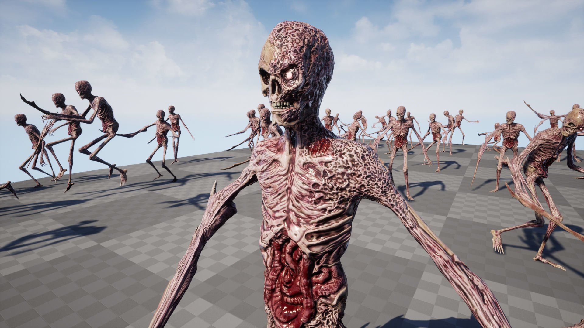 Evil Undead 2 Low-poly 3D model_15