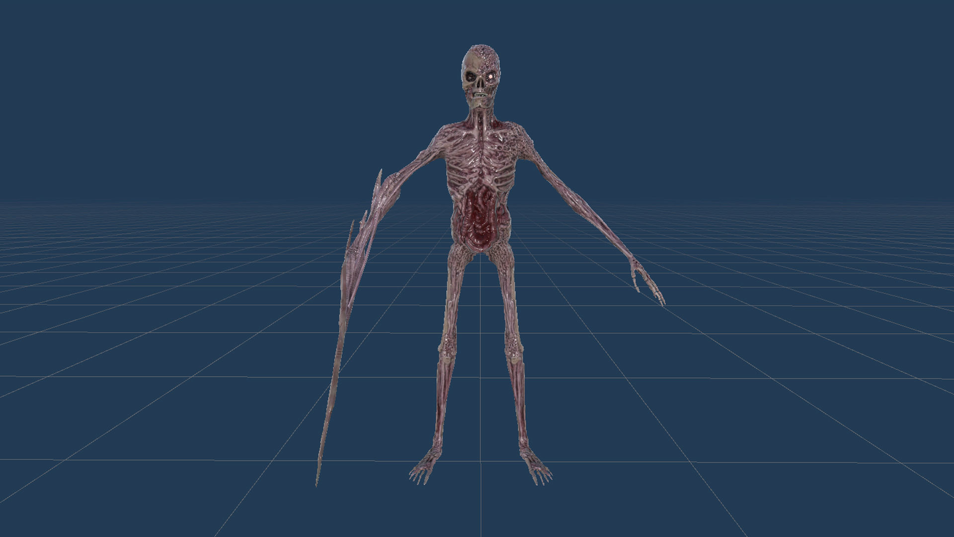 Evil Undead 2 Low-poly 3D model_21