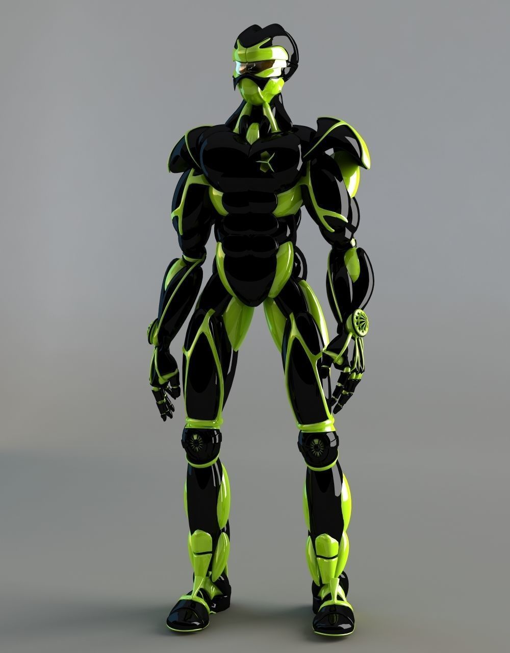 Nano Robot 3D model_3