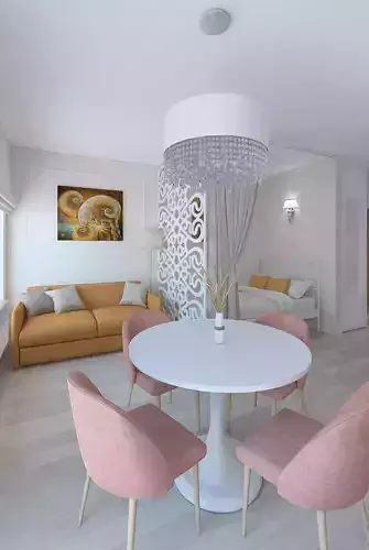 Cozy interior of a small apartment