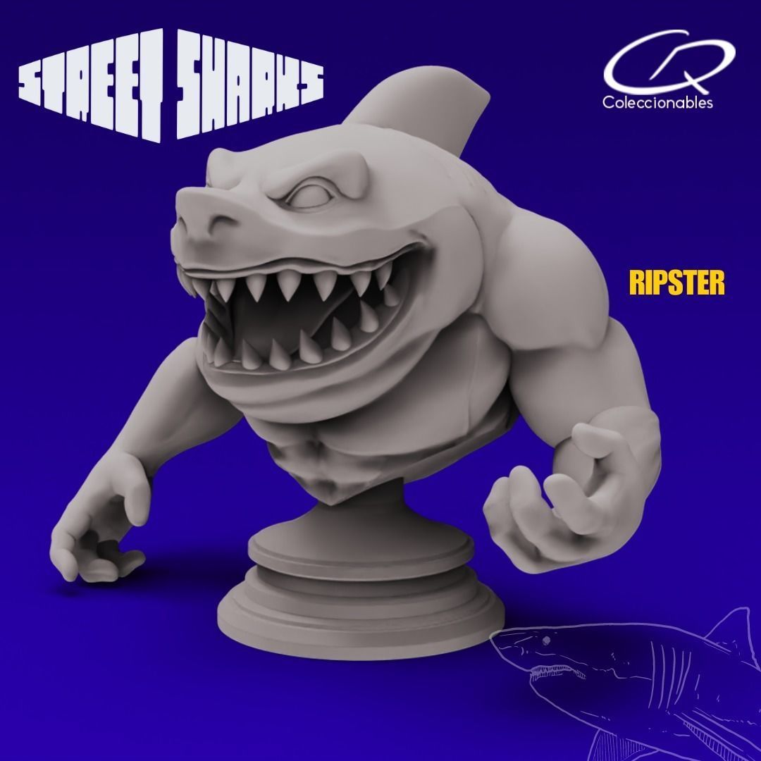 Street Sharks Bust Collection _16