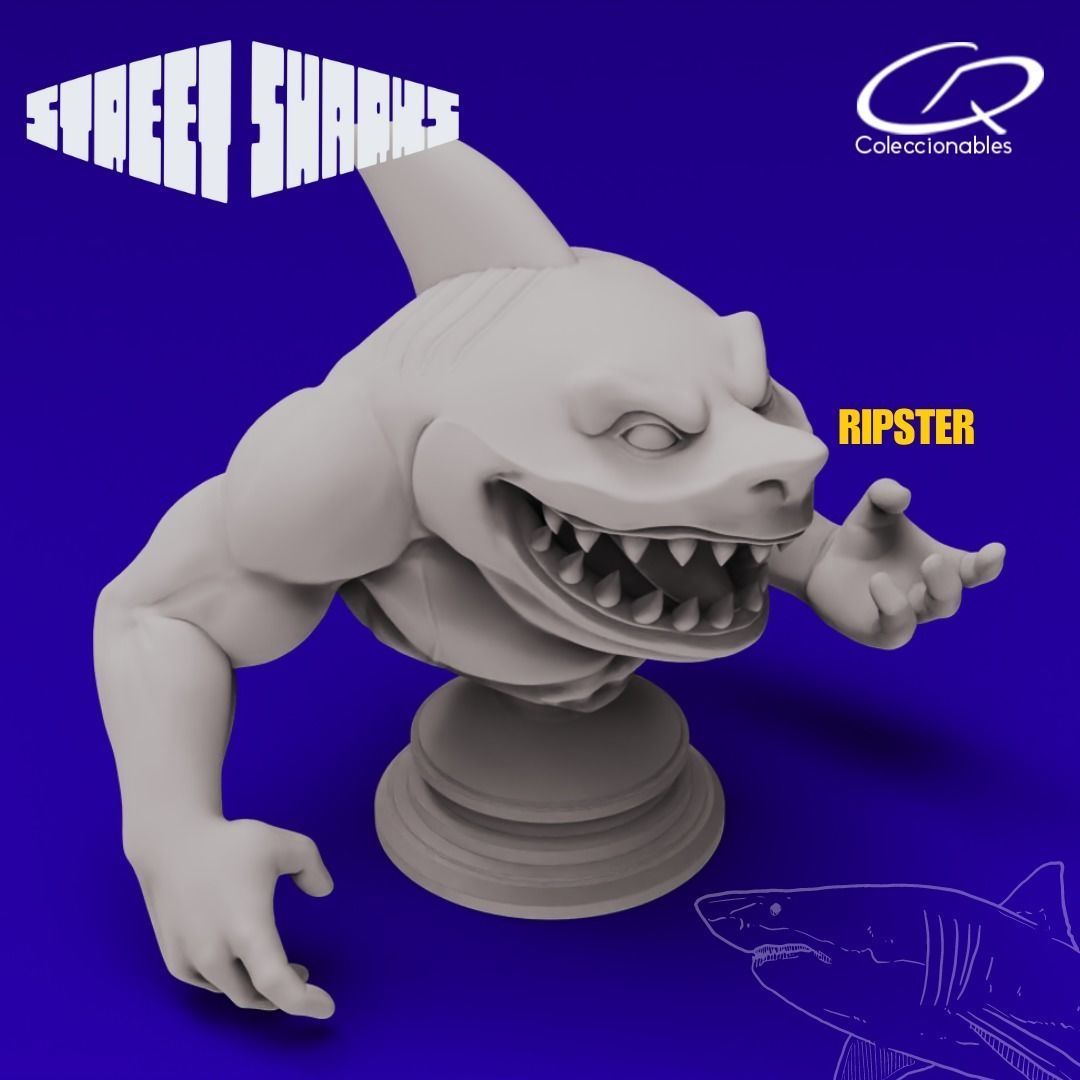 Street Sharks Bust Collection _15