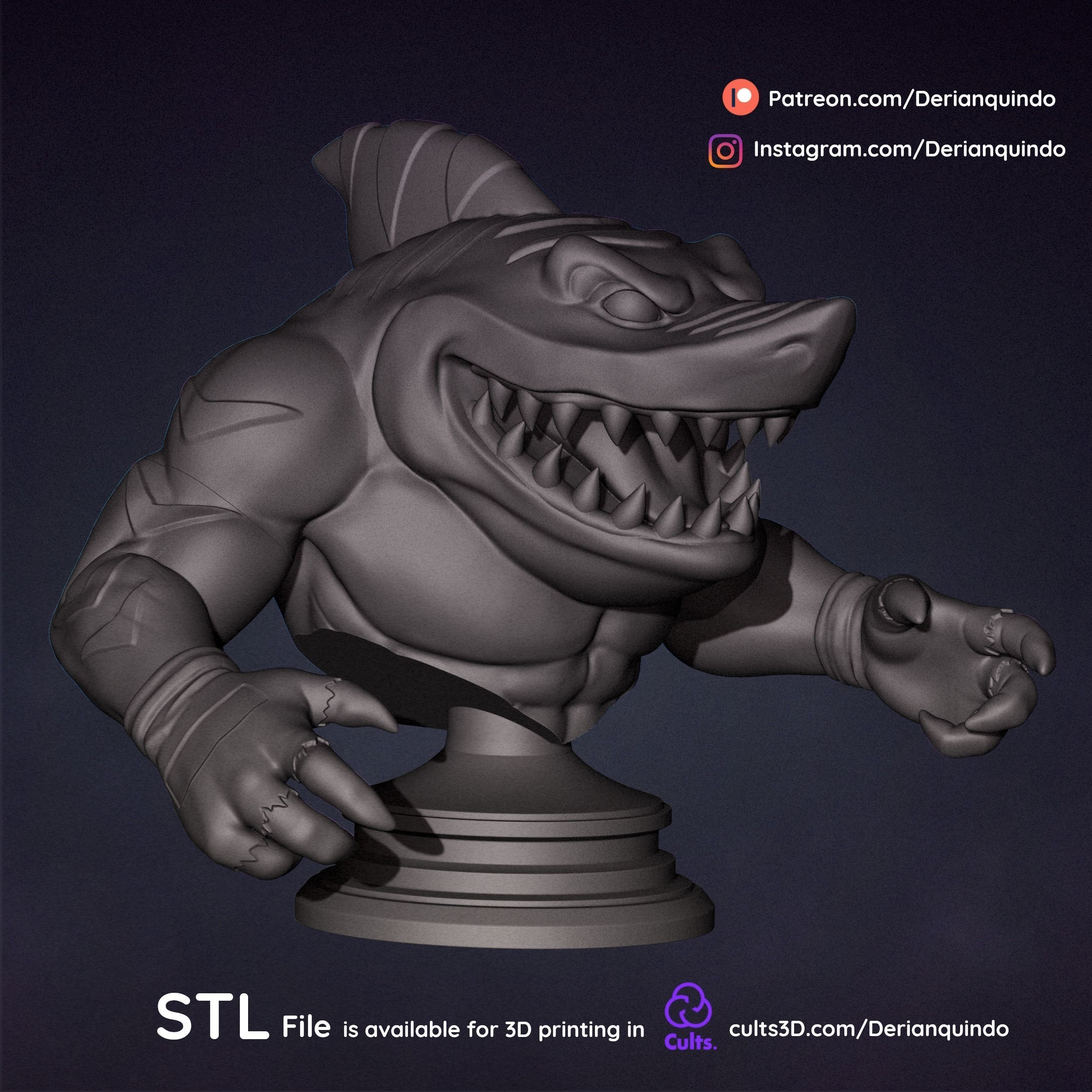 Street Sharks Bust Collection _4