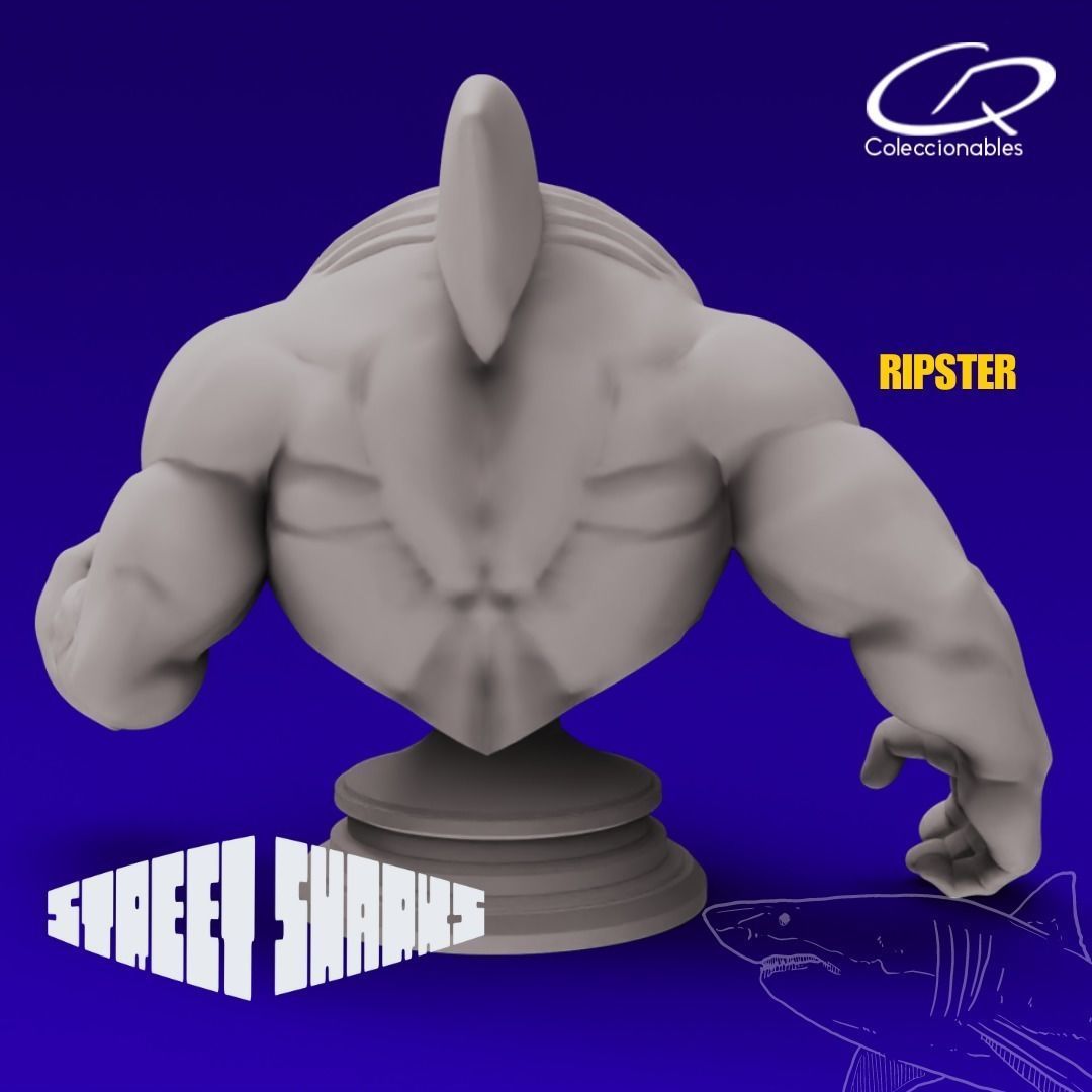 Street Sharks Bust Collection _14