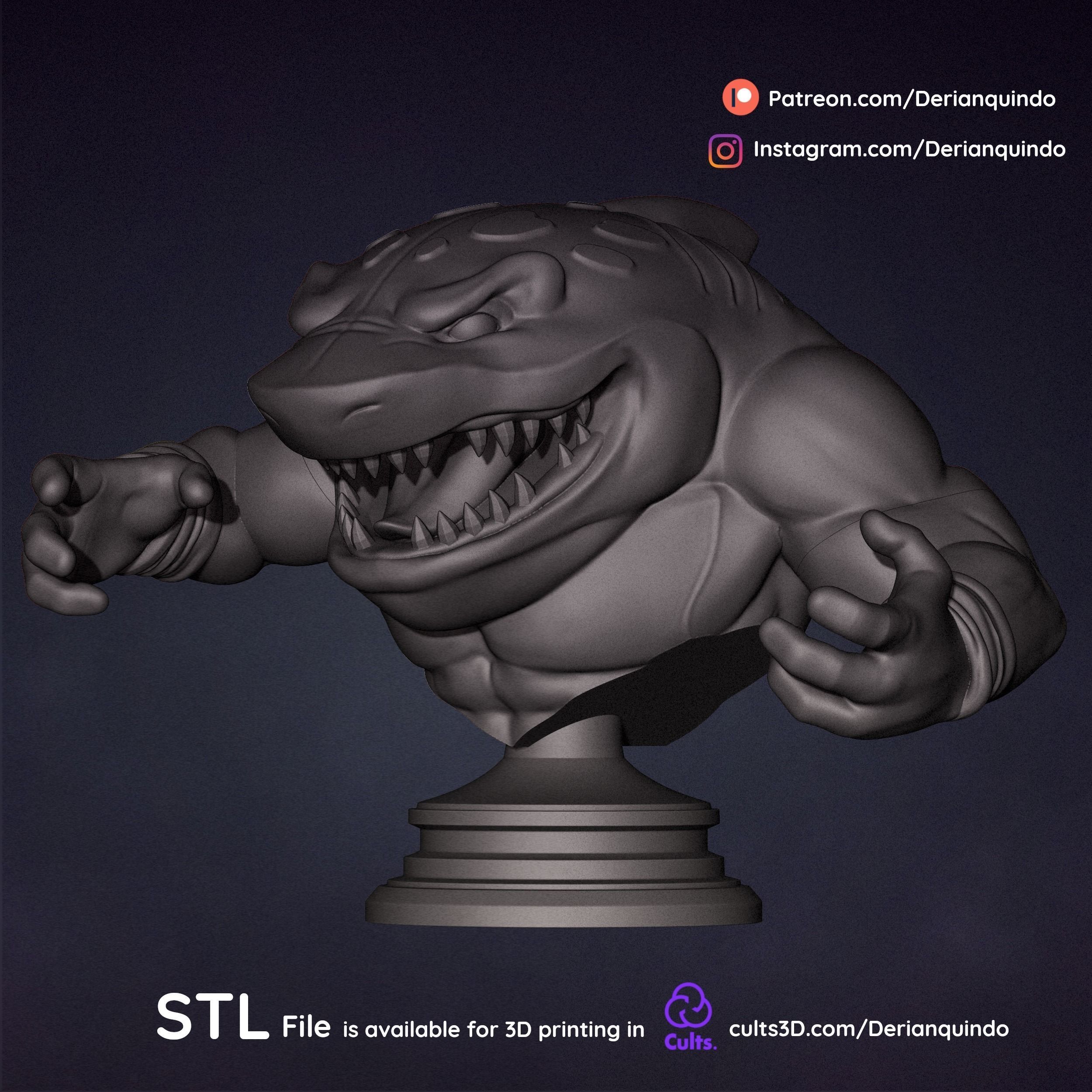 Street Sharks Bust Collection _1