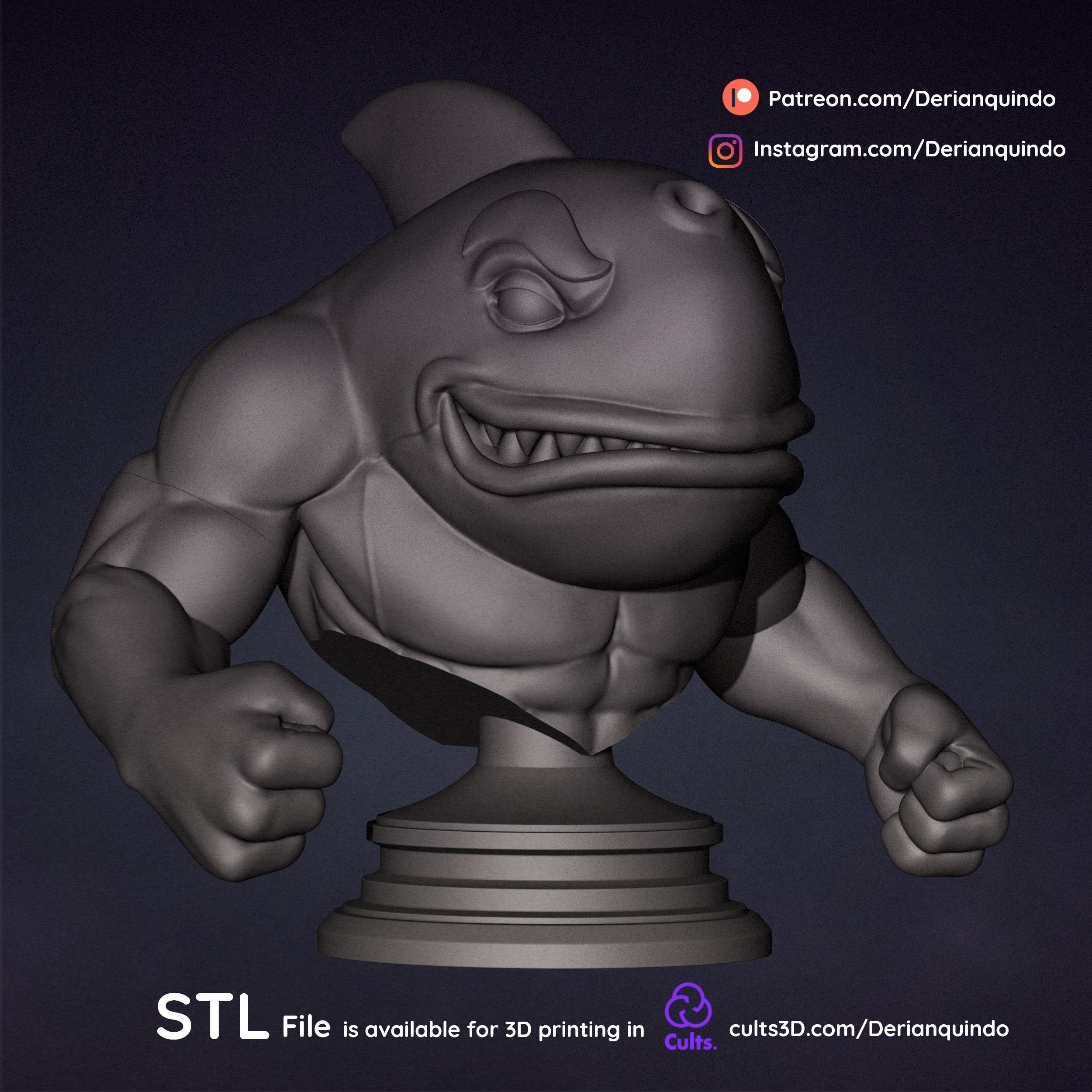 Street Sharks Bust Collection _2