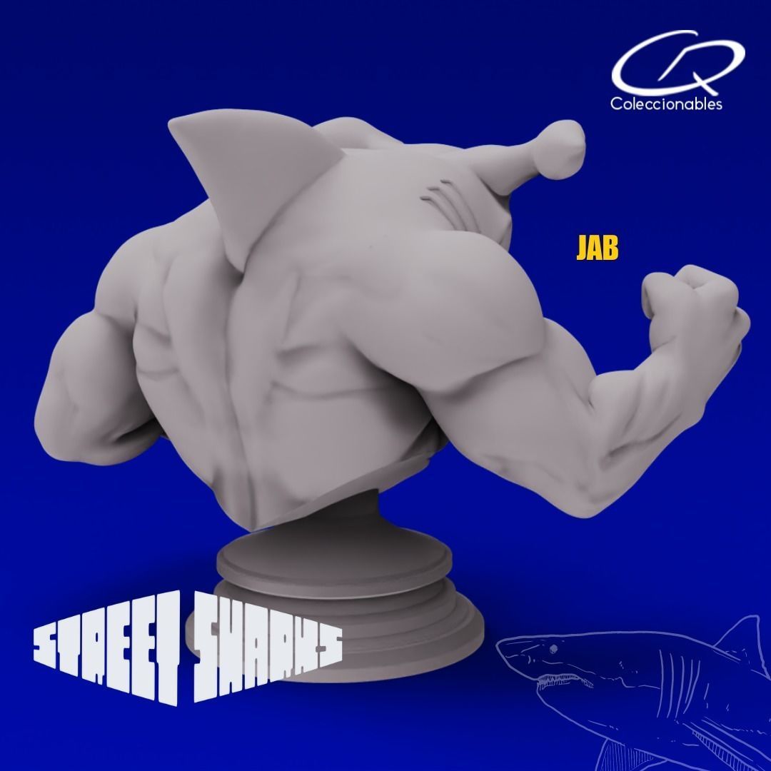 Street Sharks Bust Collection _8