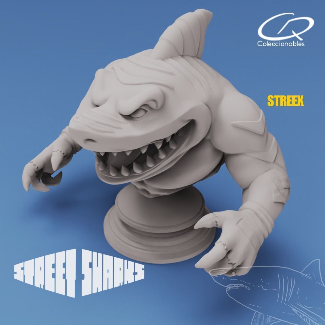 Street Sharks Bust Collection _19