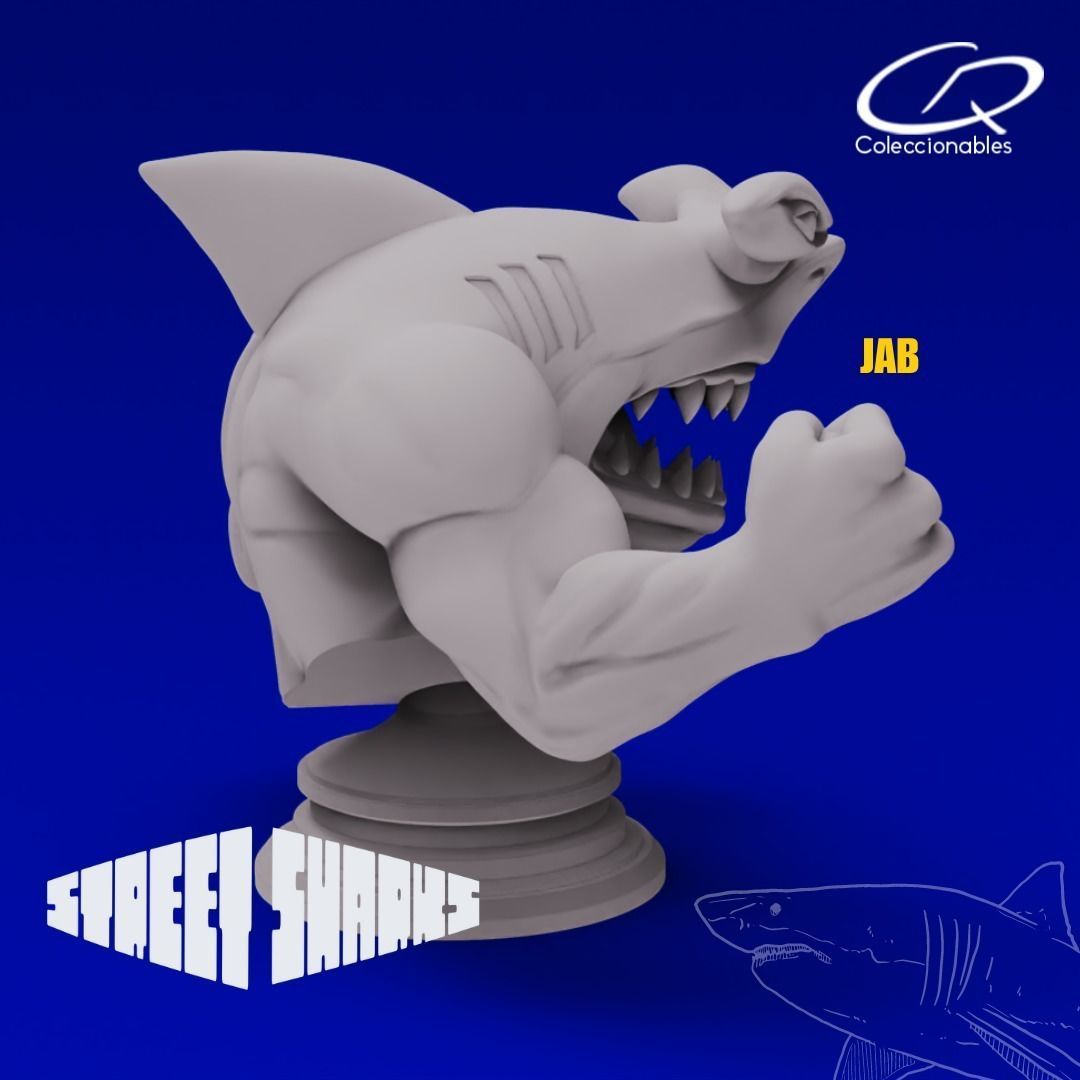 Street Sharks Bust Collection _9
