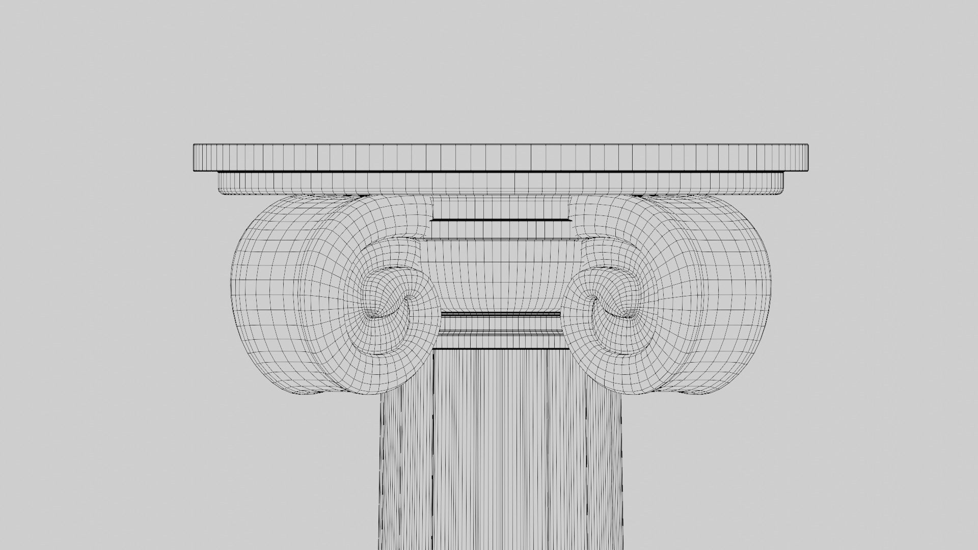 Roman Pillar Model  3D model_6