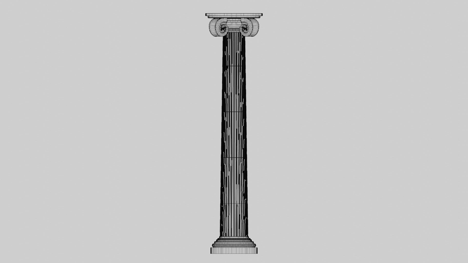 Roman Pillar Model  3D model_5