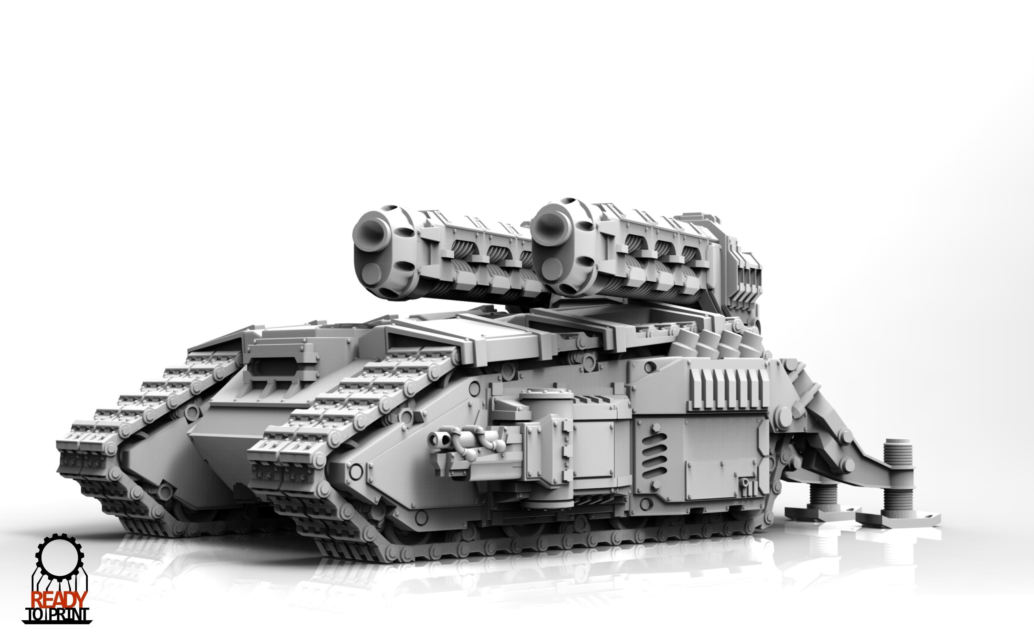 Tempest Legion and Black Knights - Skorpios Battle Tank 3D print model_5