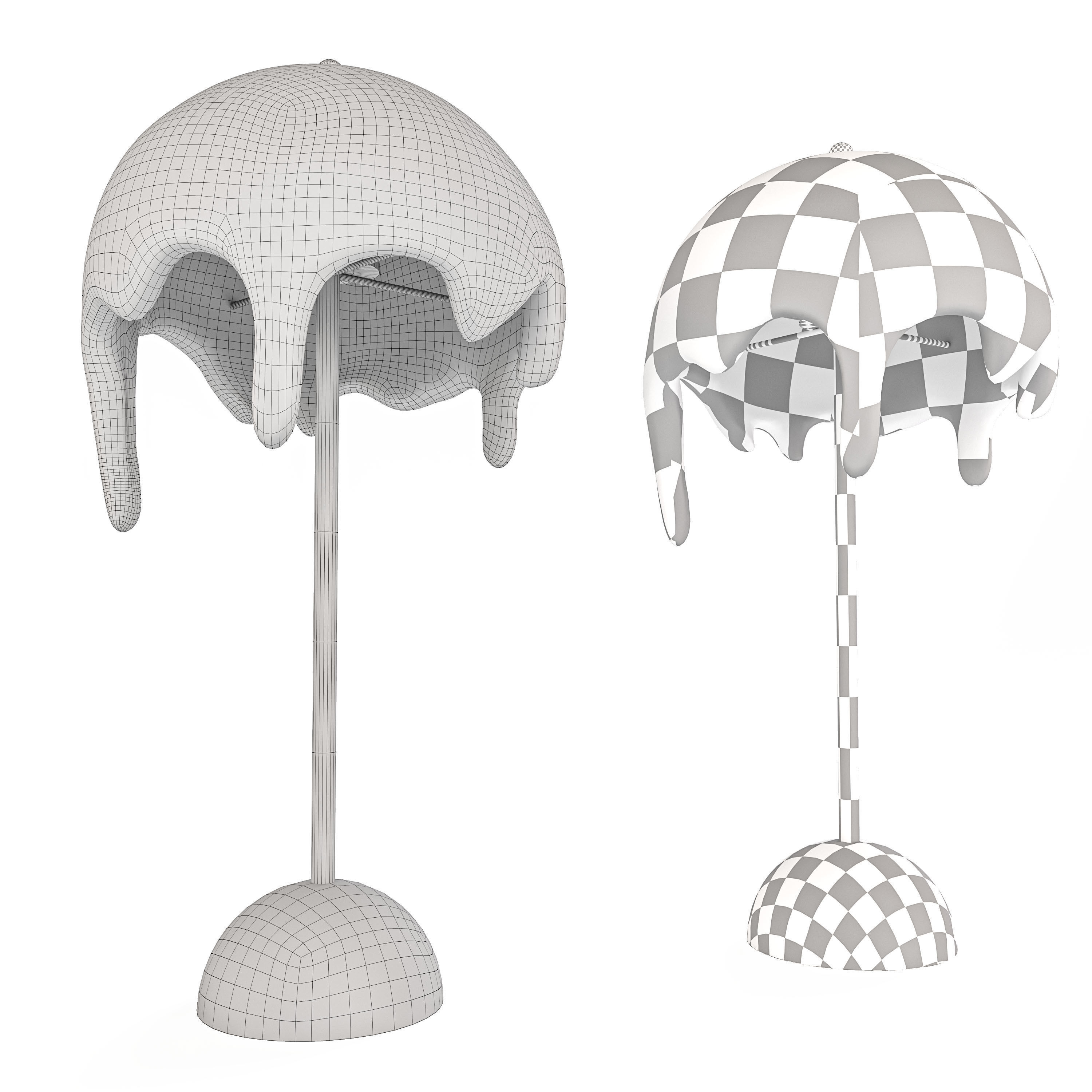 Candy table lamp by mainguilty 3D model_7