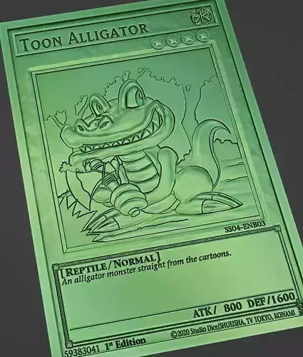toon alligator - yugioh