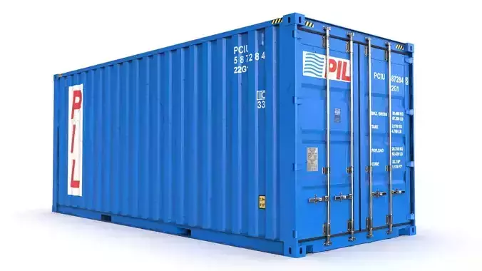 20 feet PIL standard shipping container