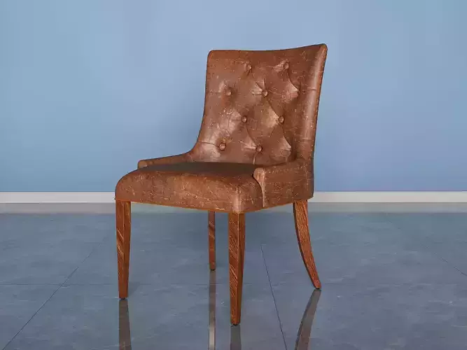 Burnett Vinyl Dining Side Chair