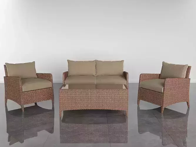 Rattan Outdoor Furniture Garden Sofa Set