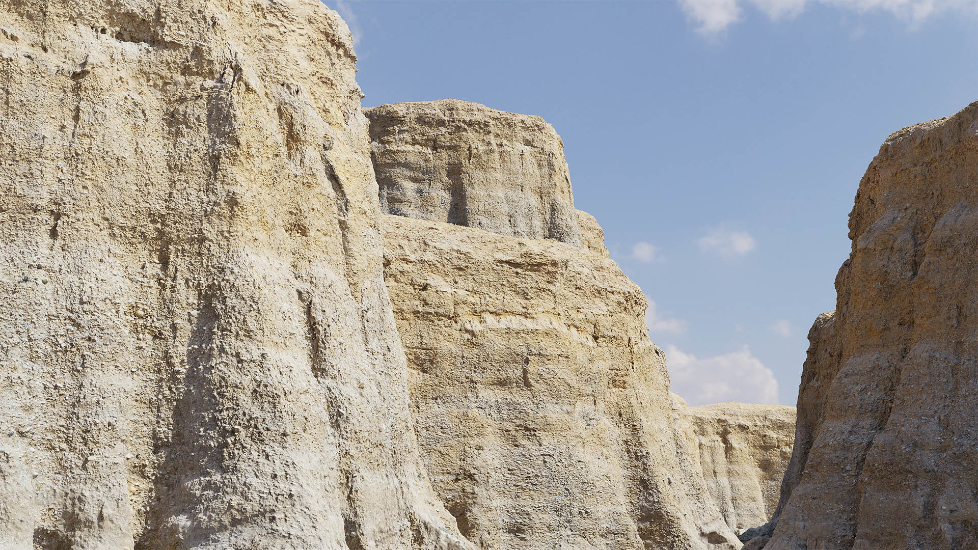 Desert Cliffs Rock Scan Collection Low-poly 3D model_6