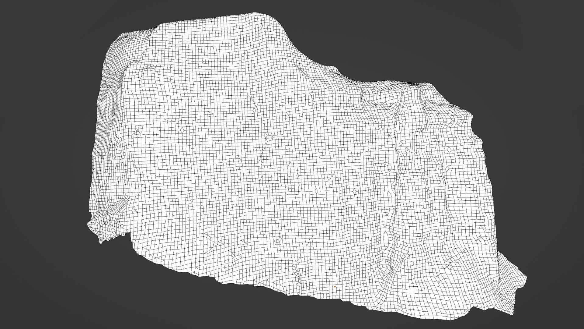 Desert Cliffs Rock Scan Collection Low-poly 3D model_10