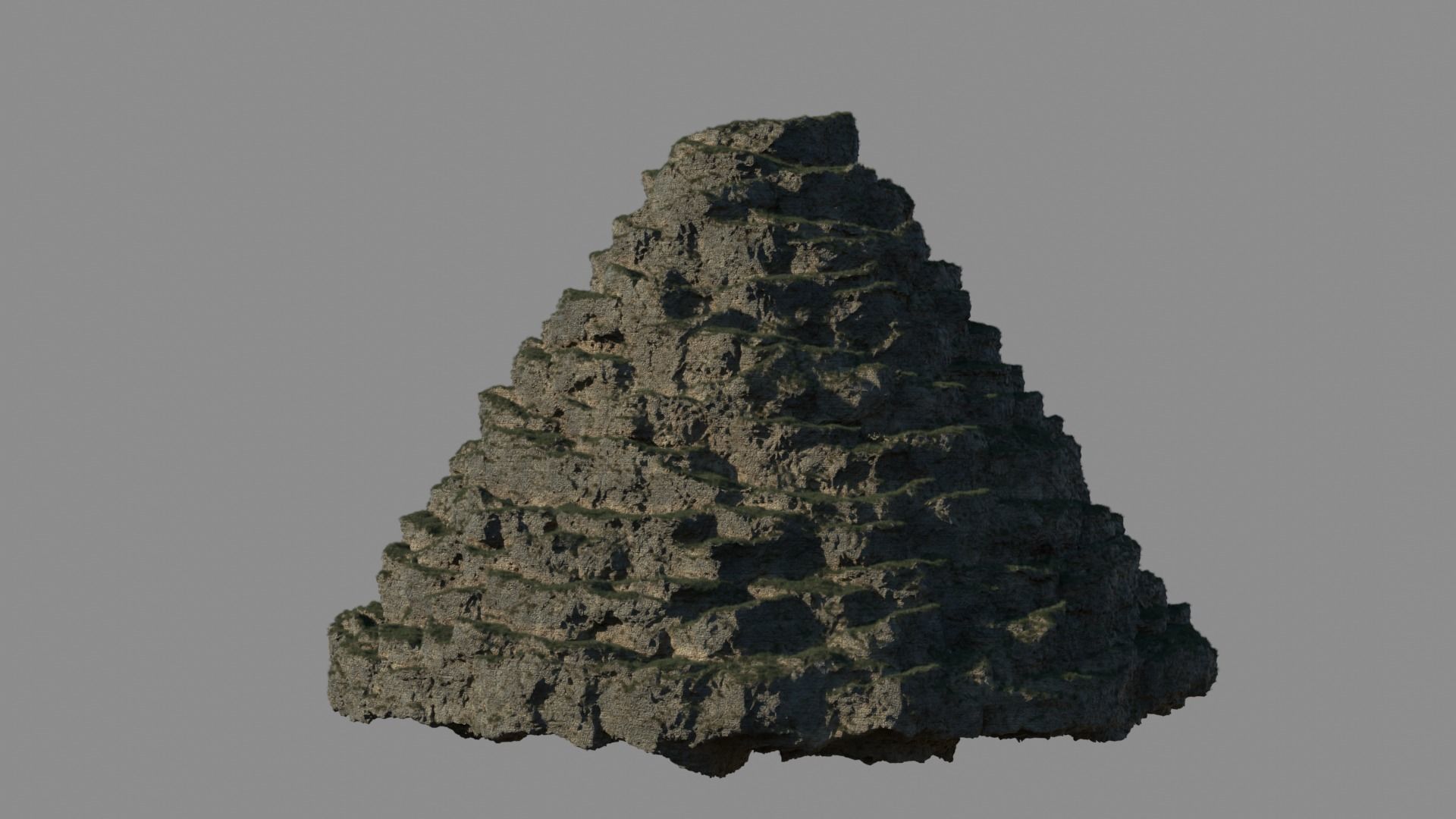 Procedural Cliff Generator - Blender Geometry Nodes 3D model_7