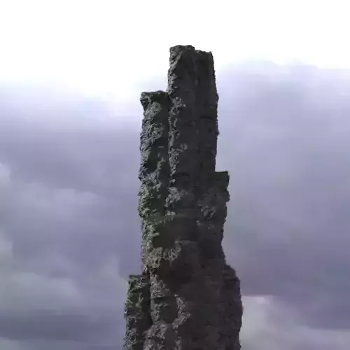 Procedural Cliff Generator - Blender Geometry Nodes 3D model
